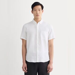 Everlane men’s THE CLASSIC SHORT-SLEEVE SHIRT IN LINEN